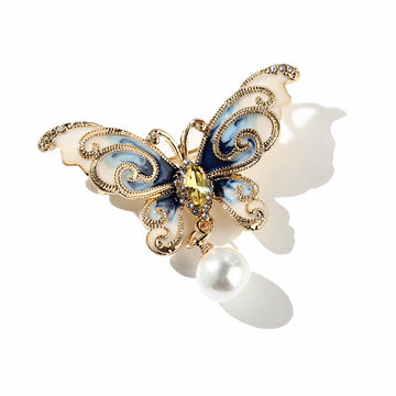 XSB051 - Retro Butterfly Brooch